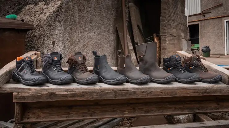 Saiz Kasut Safety Boot