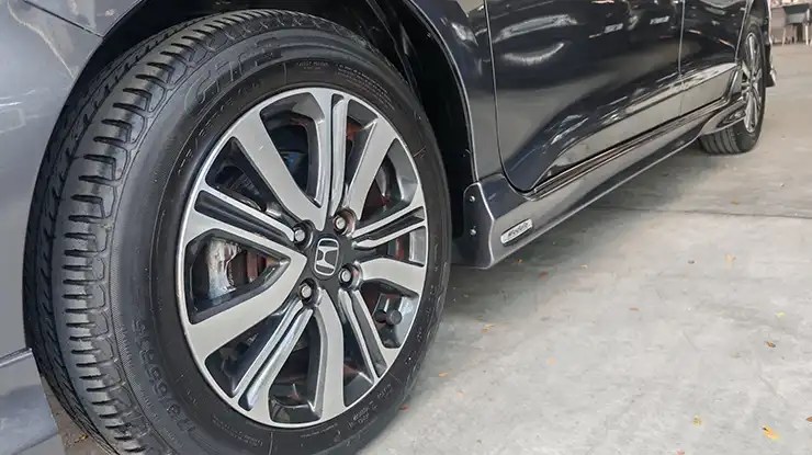 Saiz Tayar Honda City