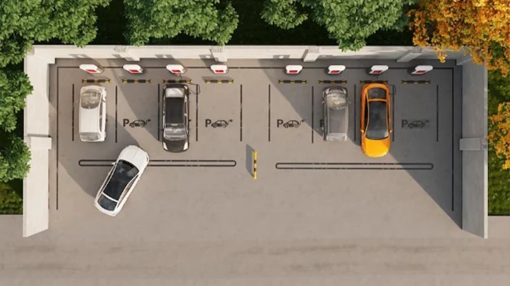 saiz parking kereta