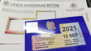 Saiz Roadtax Kereta