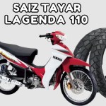 Saiz Tayar Lagenda 110 Standard, Jenama dan Harga