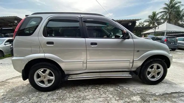Saiz Tayar Perodua Kembara DVVT